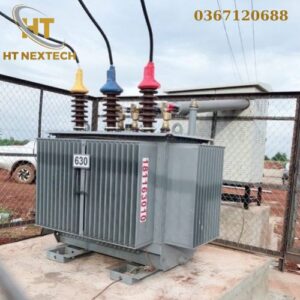 Cấu tạo trạm biến áp nền