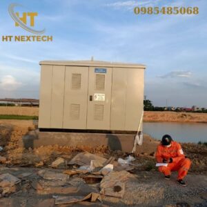 Lắp đặt trạm biến áp hợp bộ