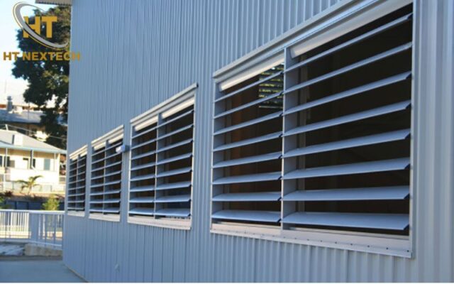 Các laoij cửa thông gió nhà xưởng