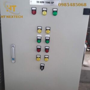 chi tiết Tủ điện bơm tăng áp