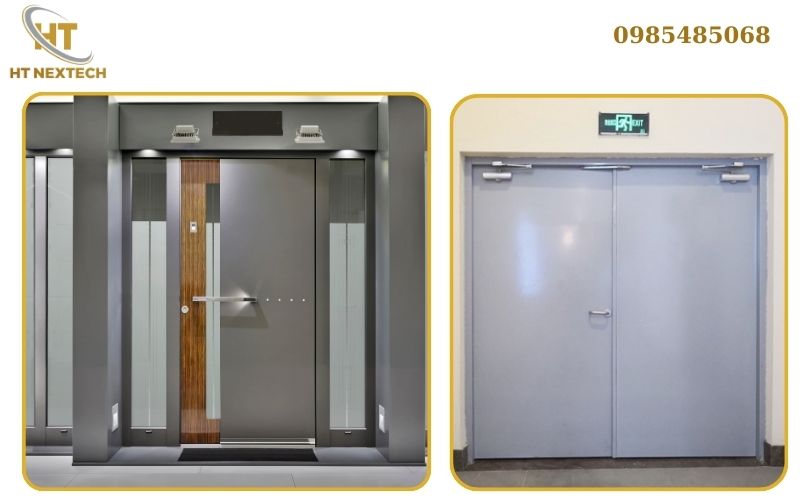 Các mẫu cửa chống cháy phổ biến