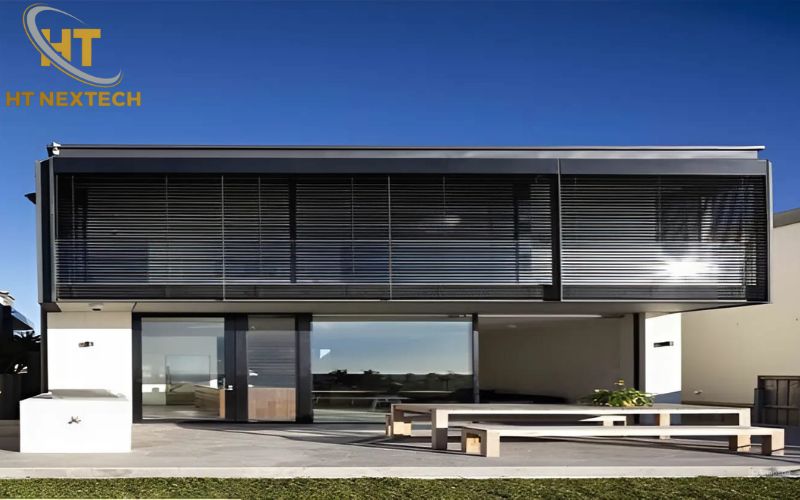 Ứng dụng thực tế của cửa chớp lật inox