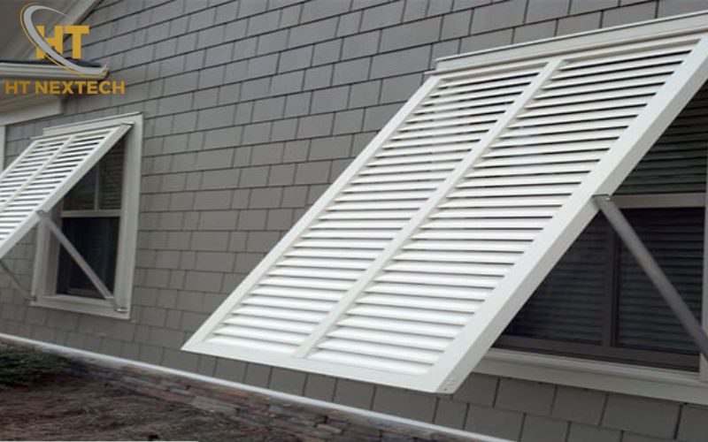 Cửa chớp sắt có cấu tạo thế nào?