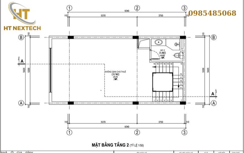 Hình ảnh bảng vẽ kỹ thuật thang cáp