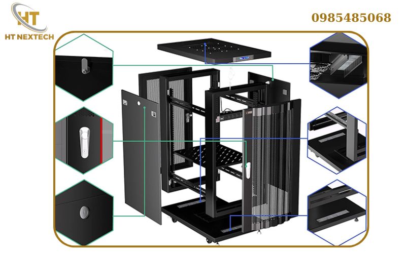 Cấu tạo cơ bản của tủ mạng