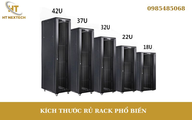 Các mẫu kích thước tủ mạng rack