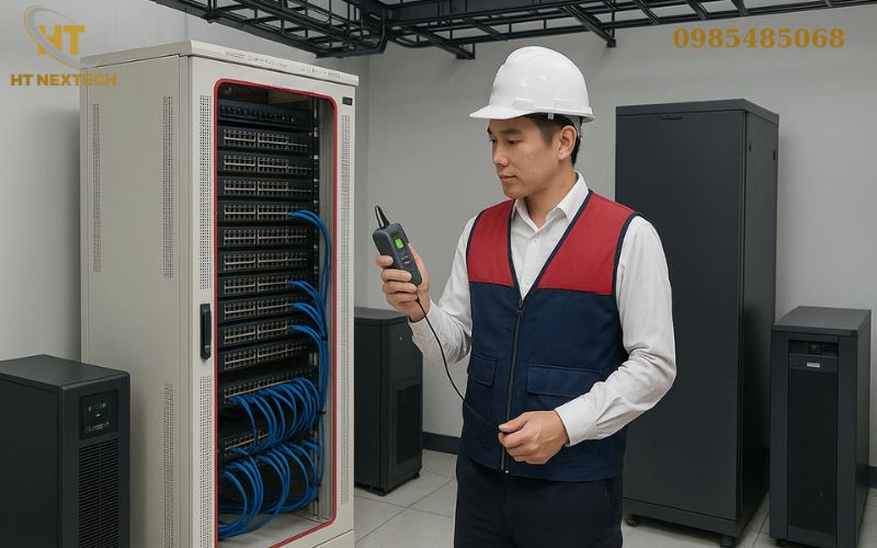 Lắp đặt tủ mạng jack đúng quy trình đảm bảo thiết bị hoạt động tốt