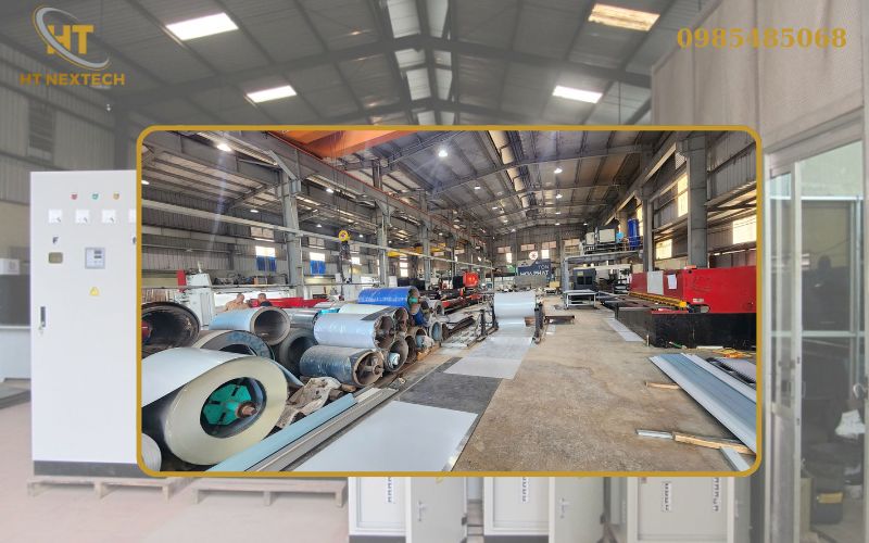 Vỏ tủ điện inox sản xuất tại xưởng HT NEXTECH