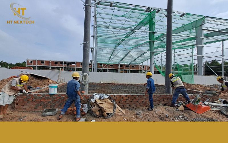 Thi công trạm biến áp