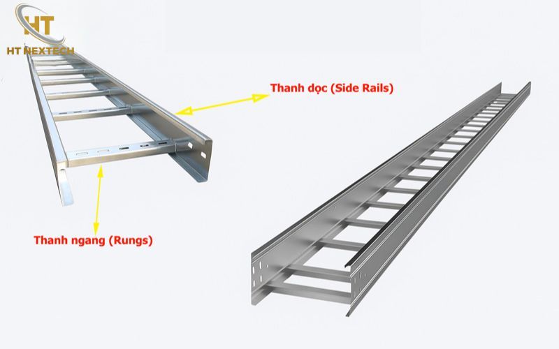 Cấu tạo của thang cáp