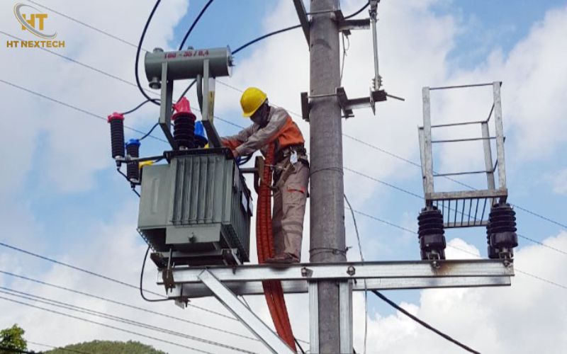 Lắp đặt trạm biến áp