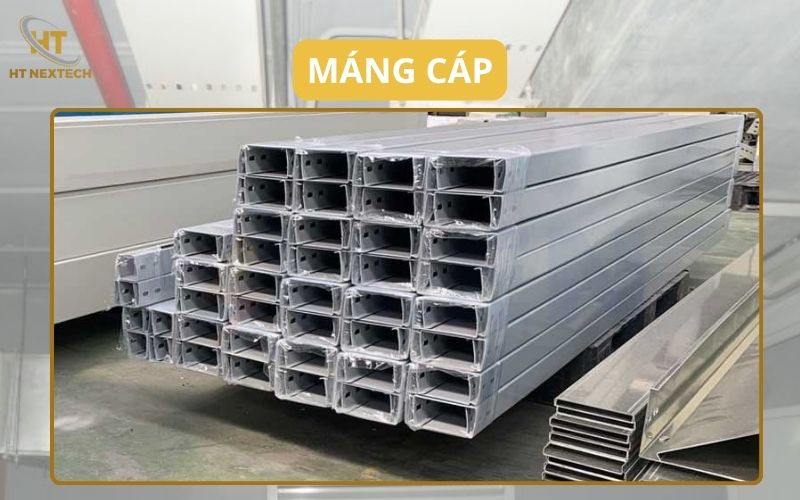 Máng cáp thường được ưu tiên trong các công trình yêu cầu gọn gàng, sạch sẽ và an toàn cao