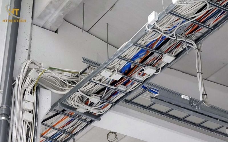 Lắp đặt máng cáp đúng kỹ thuật