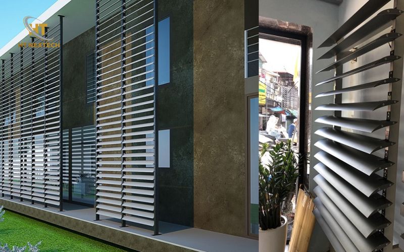 Thi công cửa chớp cho nhà ở