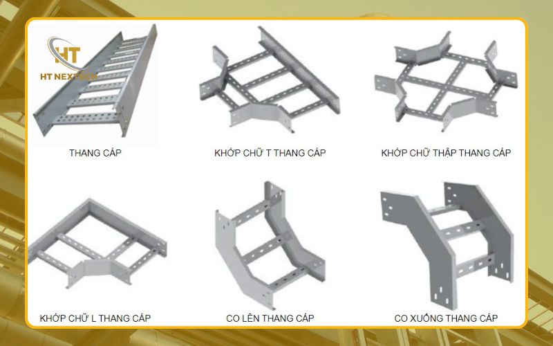 Một số loại thang máng cáp phổ biến