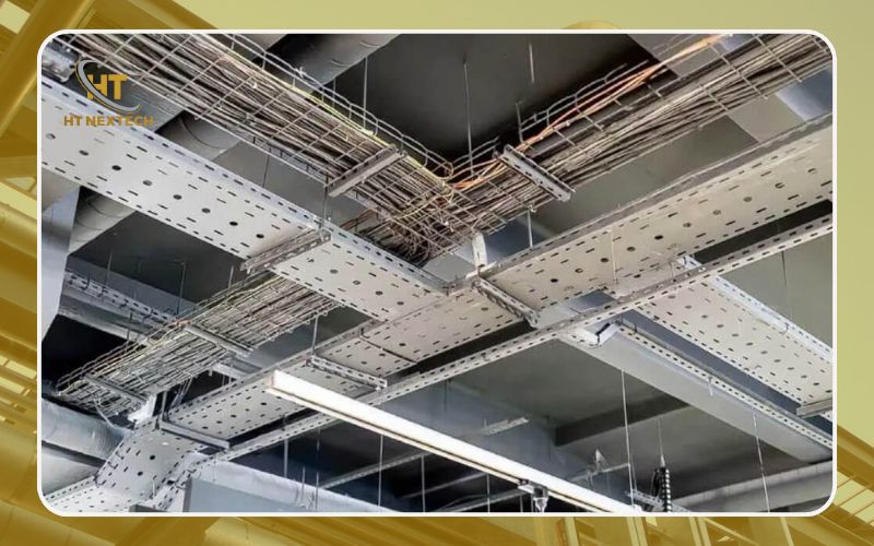 Lắp đặt thang máng cáp