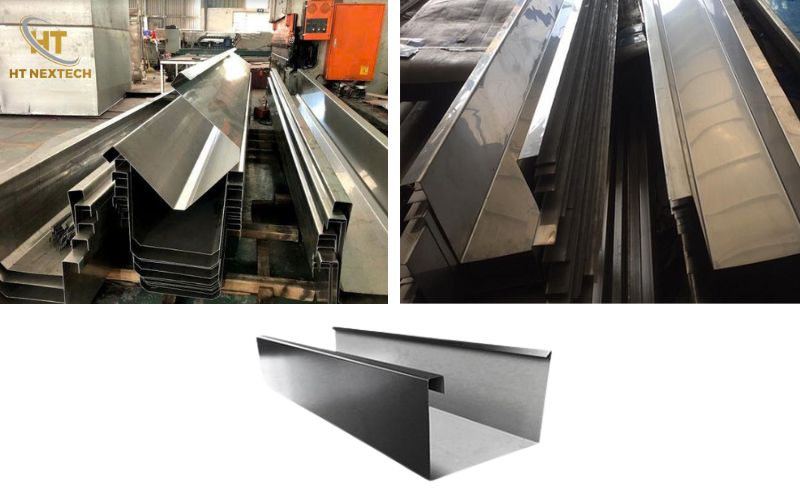 Vật tư chất lượng tốt sẽ quyết định trực tiếp đến tuổi thọ của máng xối