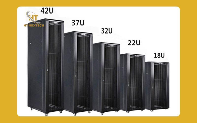 Tủ rack có nhiều kích thước khác nhau