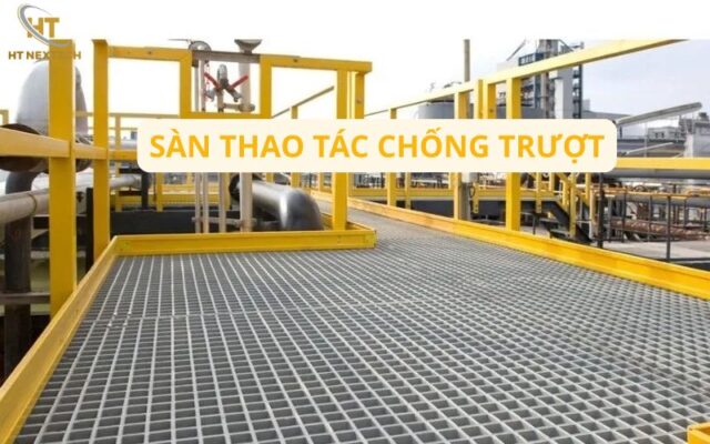 Sàn thao tác chống trượt