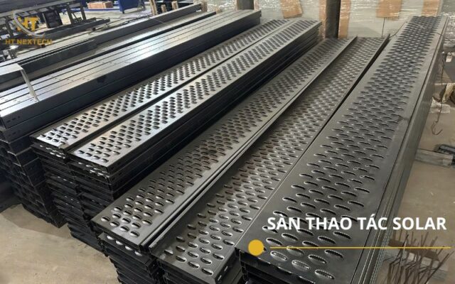Sàn thao tác điện mặt trờ