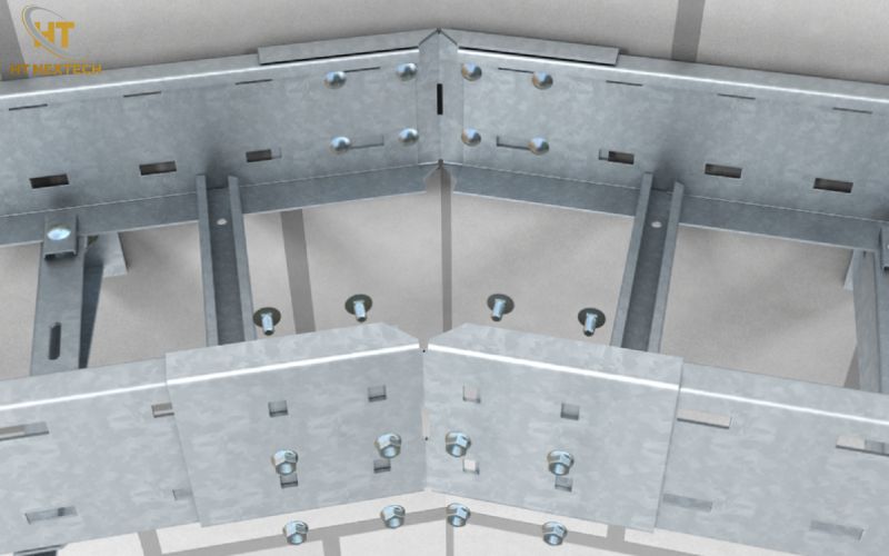 Nối thang máng cáp