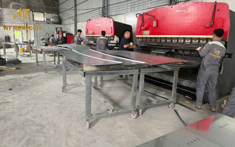 Sản xuất sàn thao tác cần đảm bảo đúng tiêu chuẩn