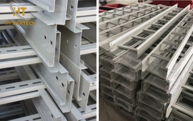 Sử dụng thang máng cáp điện tăng an toàn hệ thống