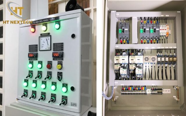 Tủ điều khiển giúp kiểm soát và điều chỉnh lưu lượng không khí
