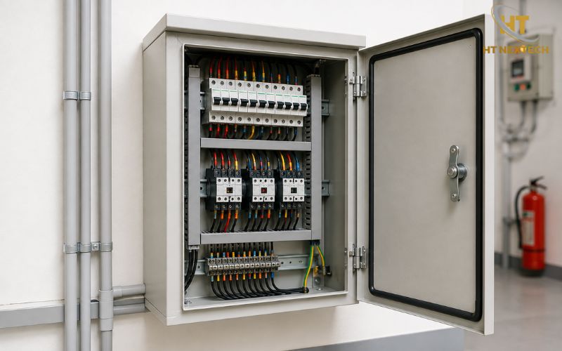 Lắp đặt vỏ tủ điện đúng kỹ thuật giúp bảo vệ thiết bị điện, giảm nguy cơ chập cháy và nâng cao tuổi thọ hệ thống