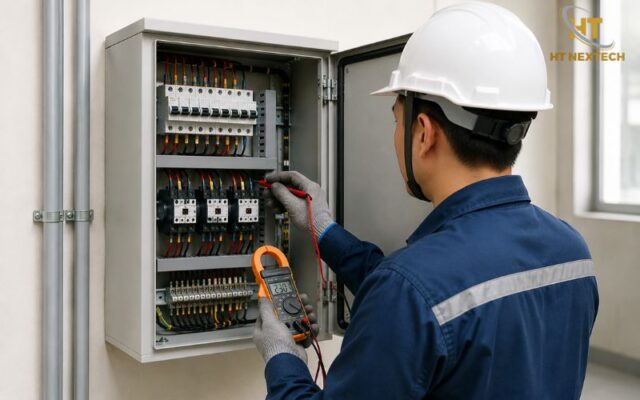 Kiểm tra định kỳ vỏ tủ điện giúp phát hiện sớm các dấu hiệu xuống cấp, đảm bảo hệ thống vận hành ổn định và an toàn lâu dài