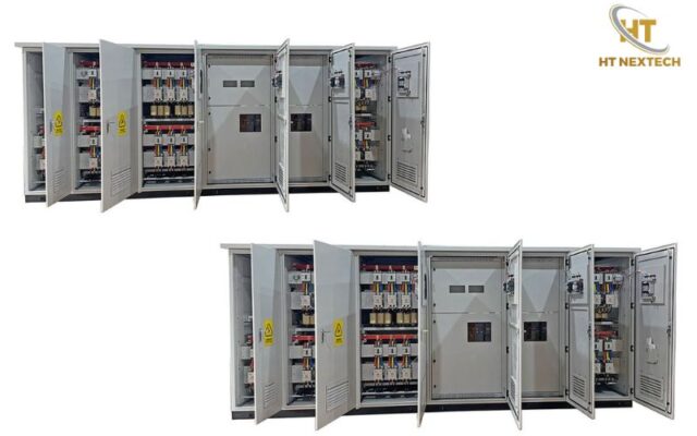 Vỏ tủ tạo không gian bảo vệ và là kết cấu để cố định thiết bị