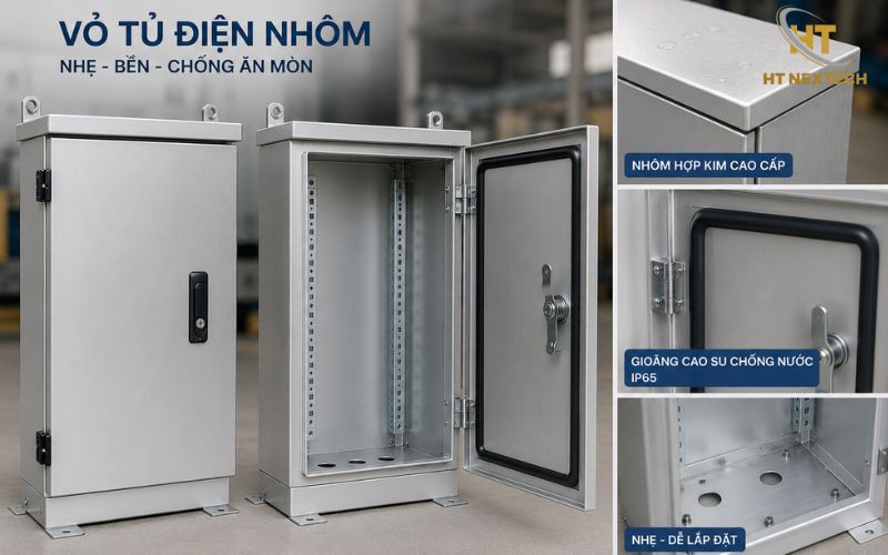 Vỏ tủ điện nhôm