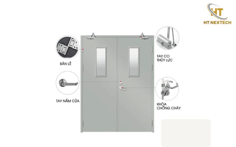 Cấu tạo khung cửa chống cháy
